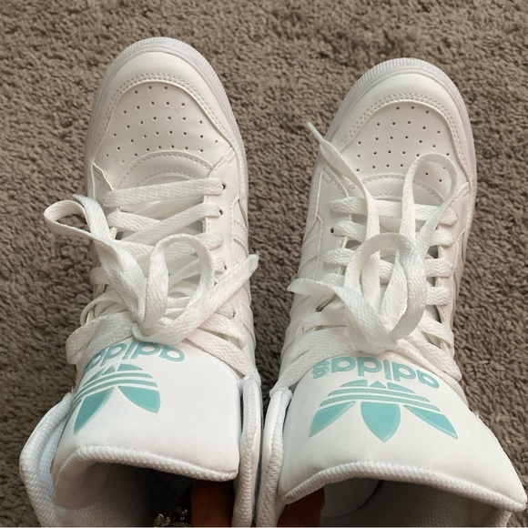 ❤️SOLD❤️2019 Adidas Originals Extaball Up sneakers women’s size 7 - Picture 16 of 17